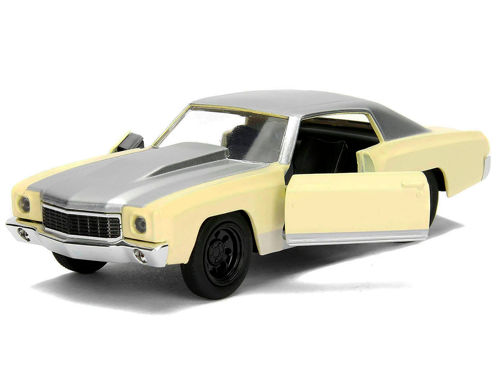 Alt View 1. Jada - Chevrolet Monte Carlo Cream with Silver Hood & Top "The Fast and the Furious: Tokyo Drift" (2006) 1/32 Model Car by Jada.