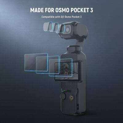 BeisDirect Screen Hood Voor DJI Osmo Pocket 3 Licht Blokkerende Zonnescherm Gimbal Camera Accessoires voor DJI OSMO POCKET 3 Camera BeisDirect Screen Hood Voor DJI Osmo Pocket 3 Licht Blokkerende Zonnescherm Gimbal Camera Accessoires voor DJI OSMO POCKET 3 Camera