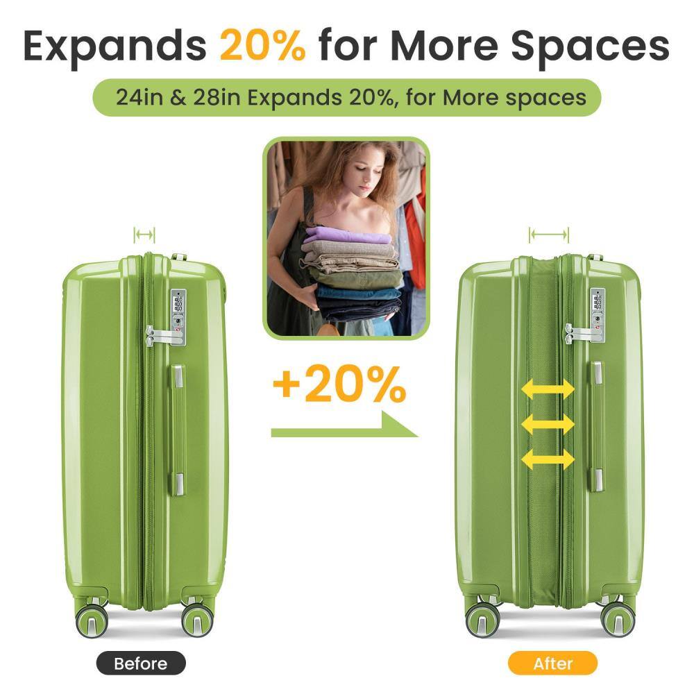 Expands 20% for More Spaces

24in & 28in Expands 20%, for More spaces

+20%

Before

After