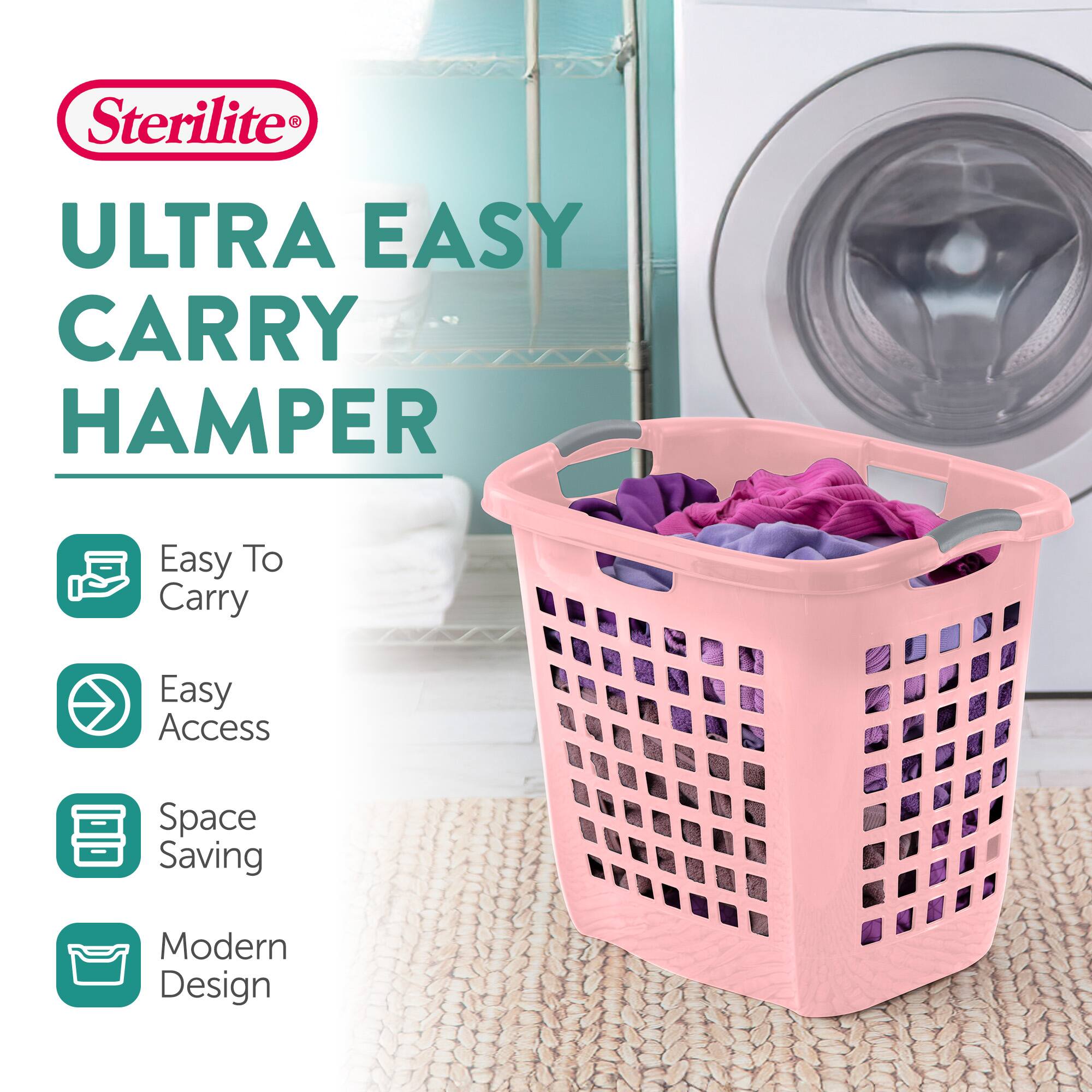 Sterilite ULTRA EASY CARRY HAMPER

Easy To Carry
Easy Access
Space Saving
Modern Design