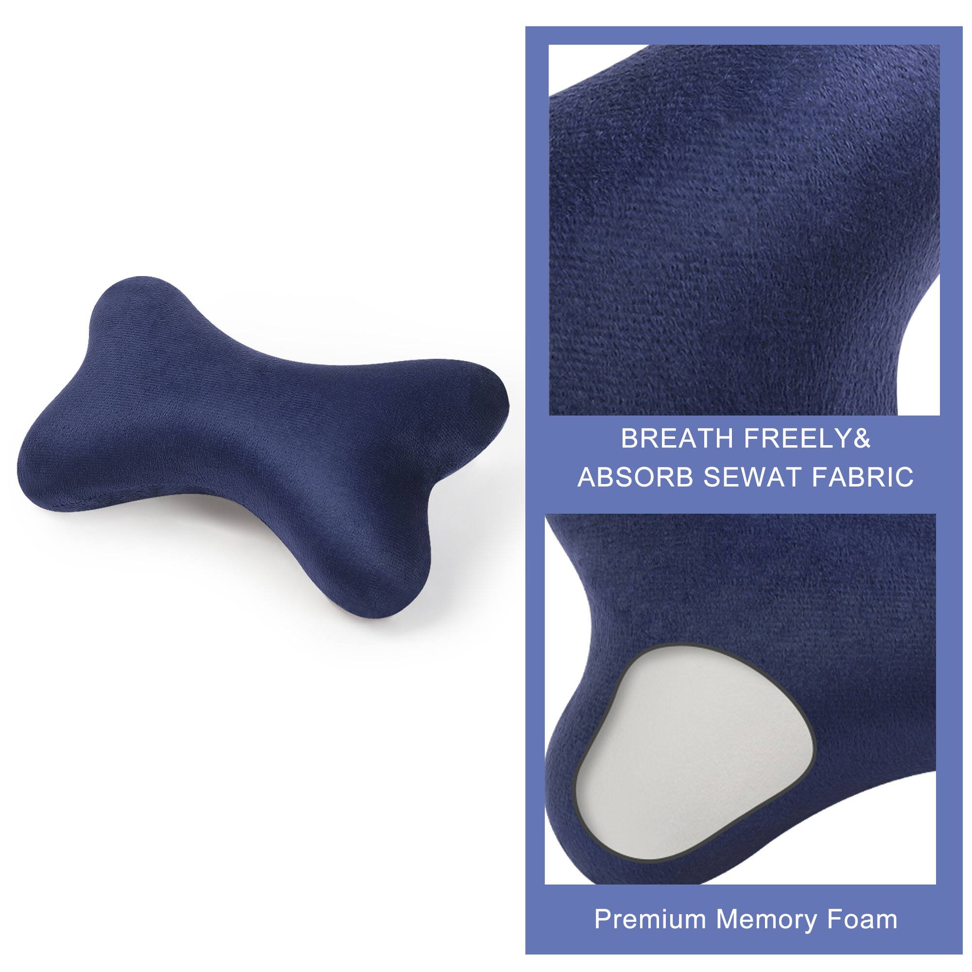 BREATH FREELY & ABSORB SEWAT FABRIC  
Premium Memory Foam