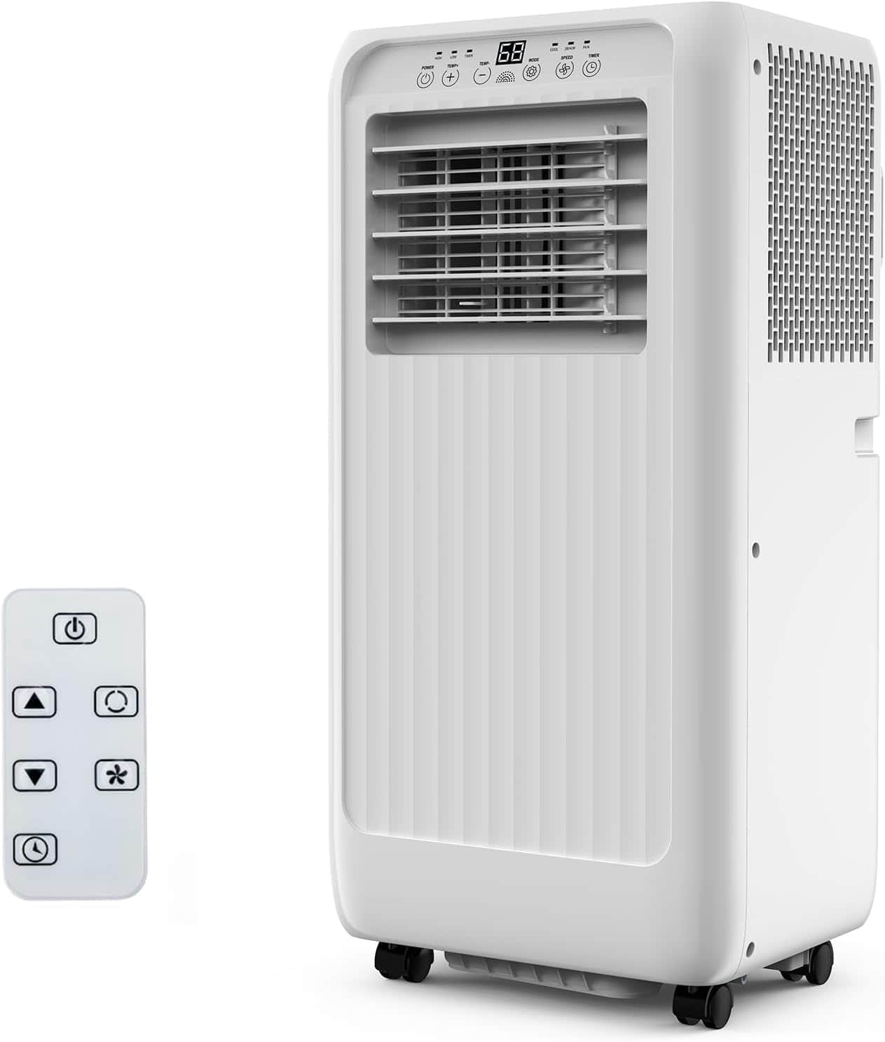 TROPOW - 10000 BTU Portable Air Conditioner,3 in-1 Cools 450 Sq.Ft - White