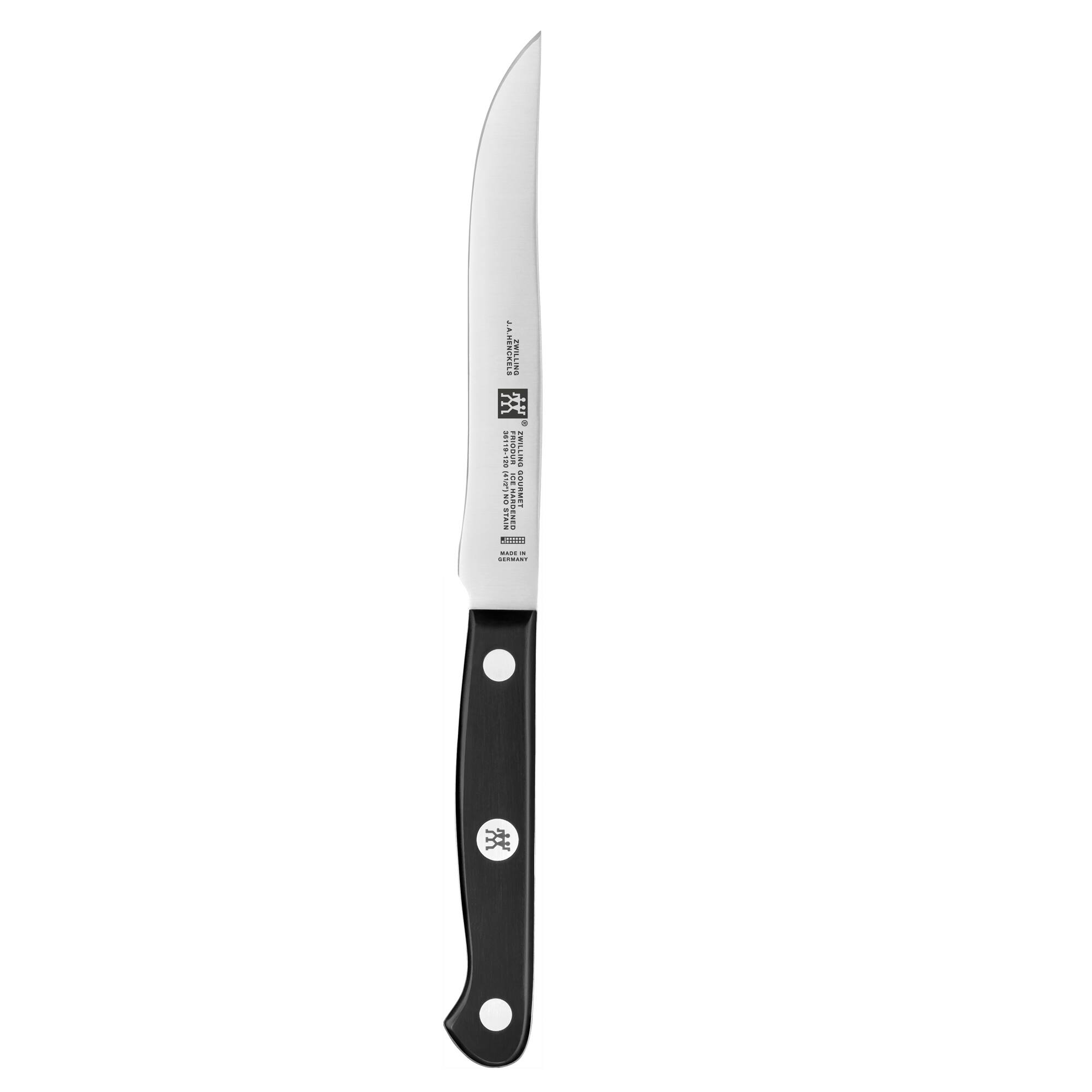 ZWILLING  
EICA  
GOURMET  
HARDENED STEEL  
MADE IN GERMANY
