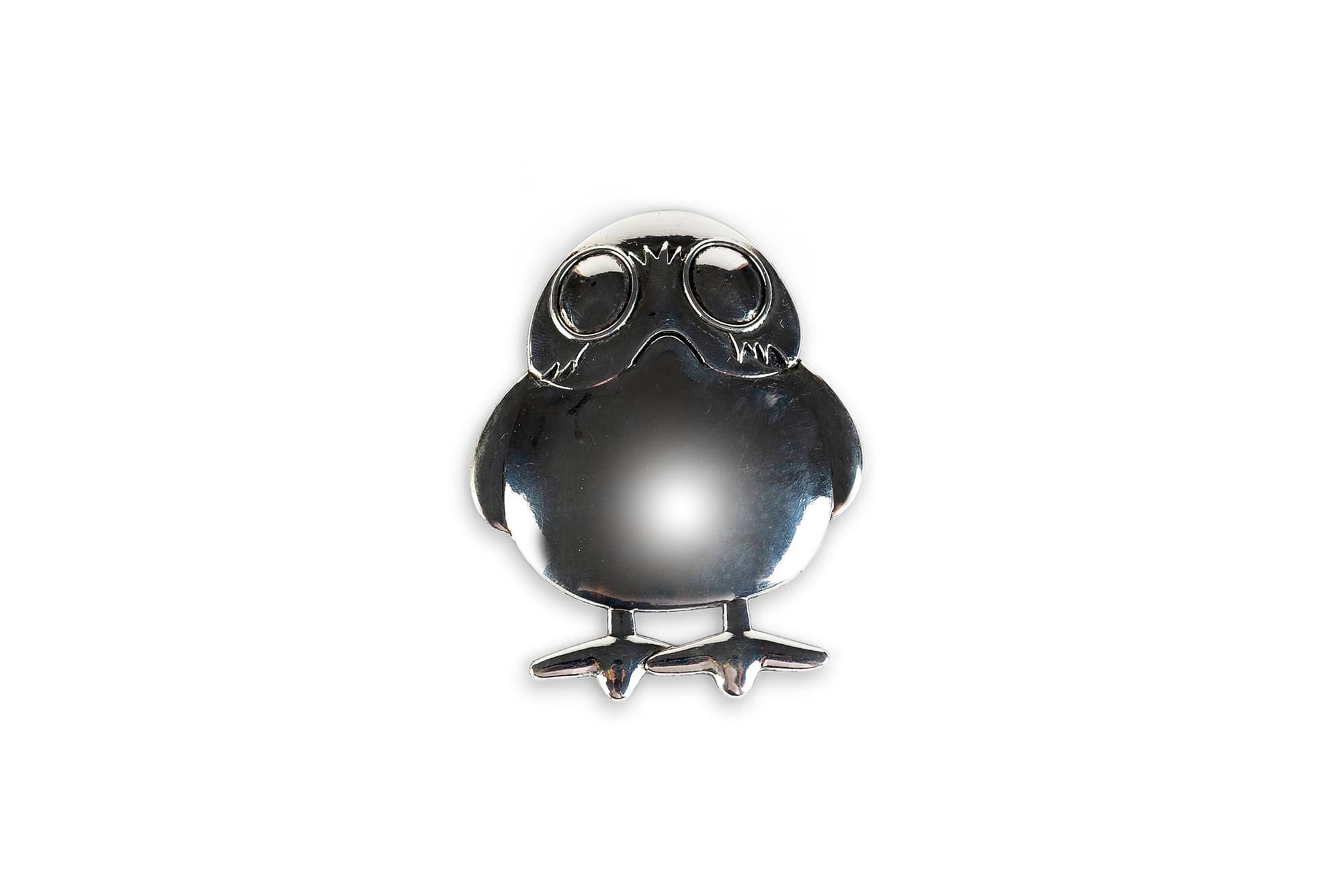 Front. Star Wars - Star Wars Porg Special Edition Collector Pin - Die Cast Metal - Black/White.