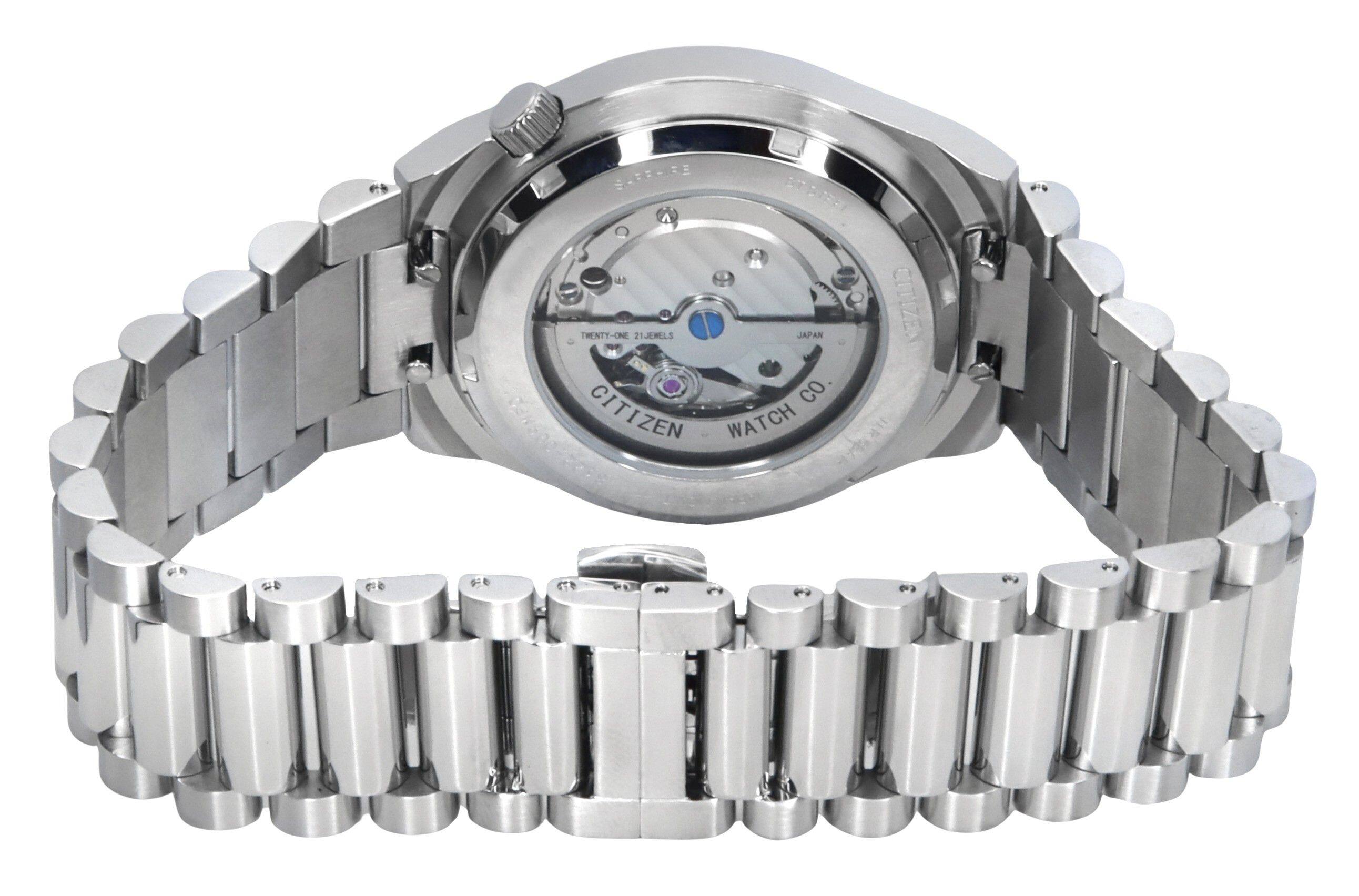 Citizen Tsuyosa Small Second Stainless Steel Textured Dial