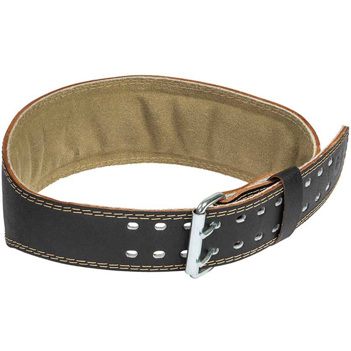 Alt View 1. Harbinger - Harbinger 4" Padded Leather Weight Lifting Belt - Large - Black.