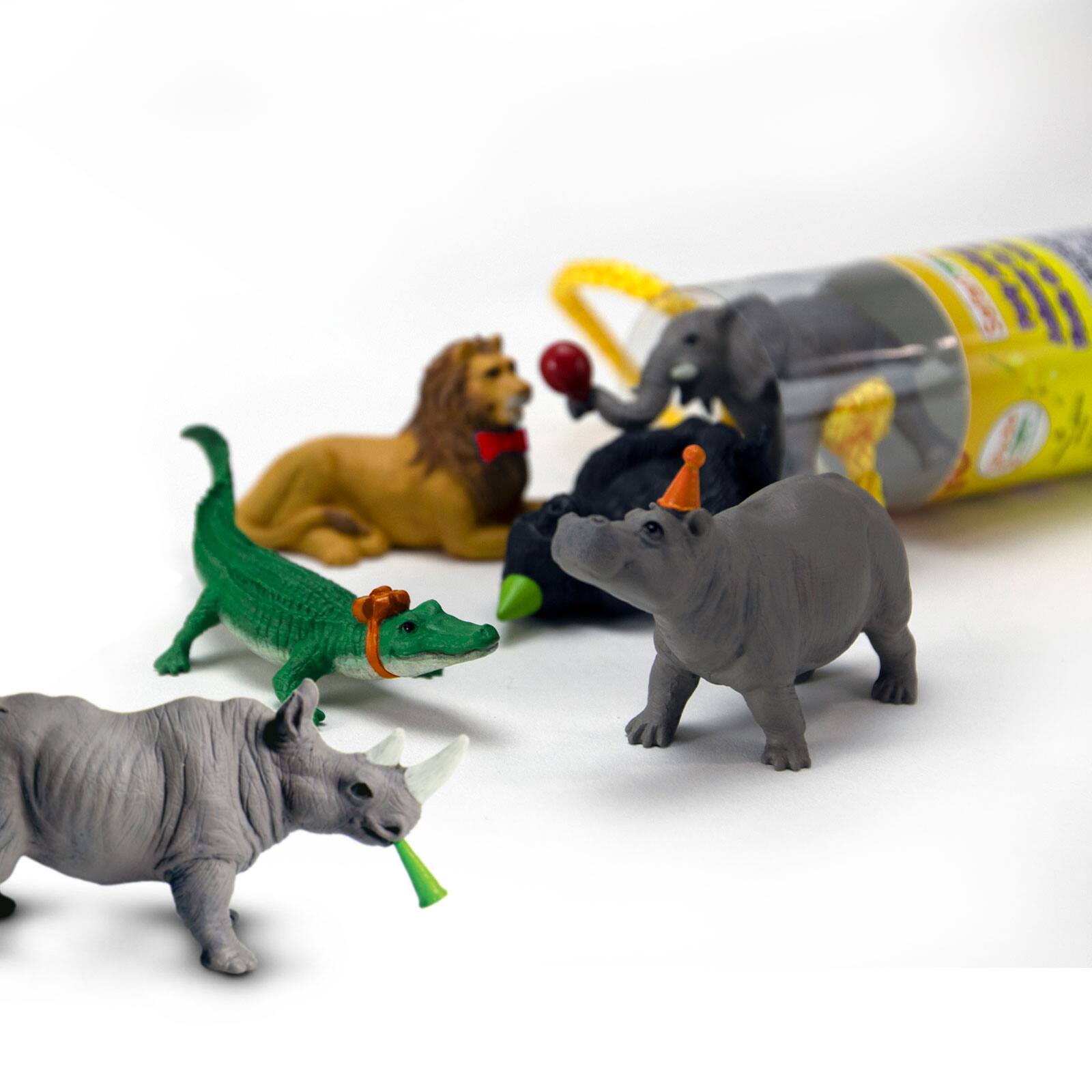 Alt View 3. Safari Ltd. - Party Animals Toob Toy.