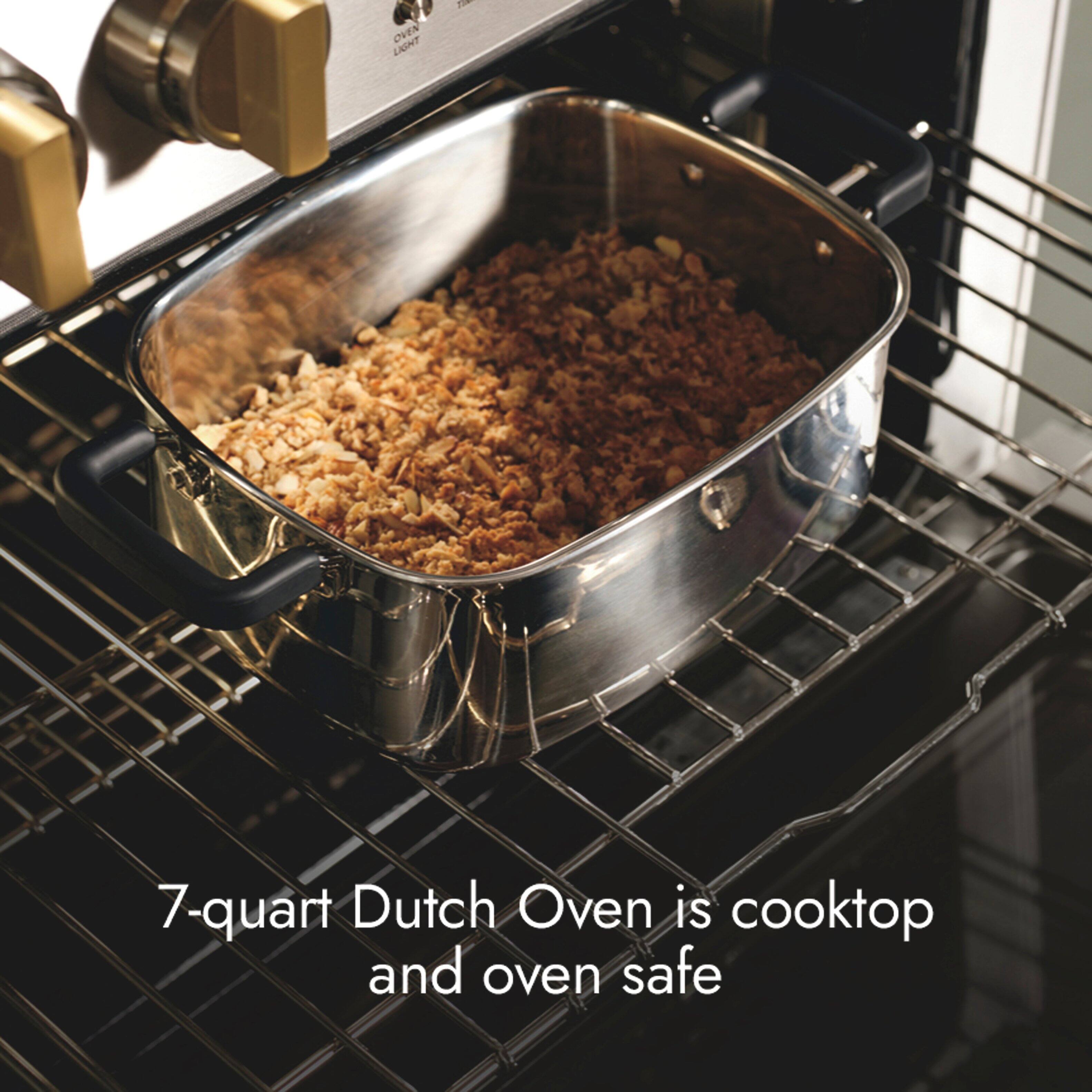 OVEN LIGHT

THE

7-quart Dutch Oven is cooktop and oven safe