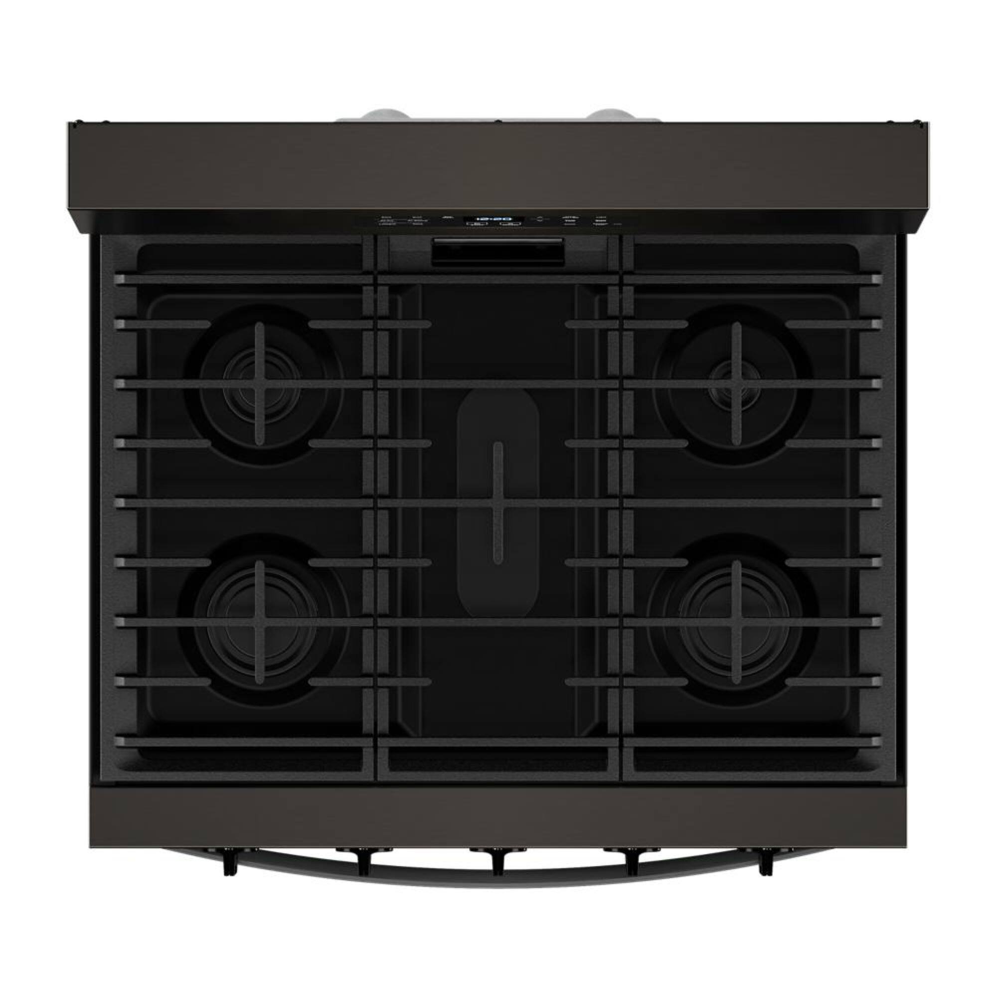 Alt View 2. Whirlpool - 5.0 Cu. Ft. Freestanding Single Gas Range with Air Fry and Air Baking - Black stainless steel.