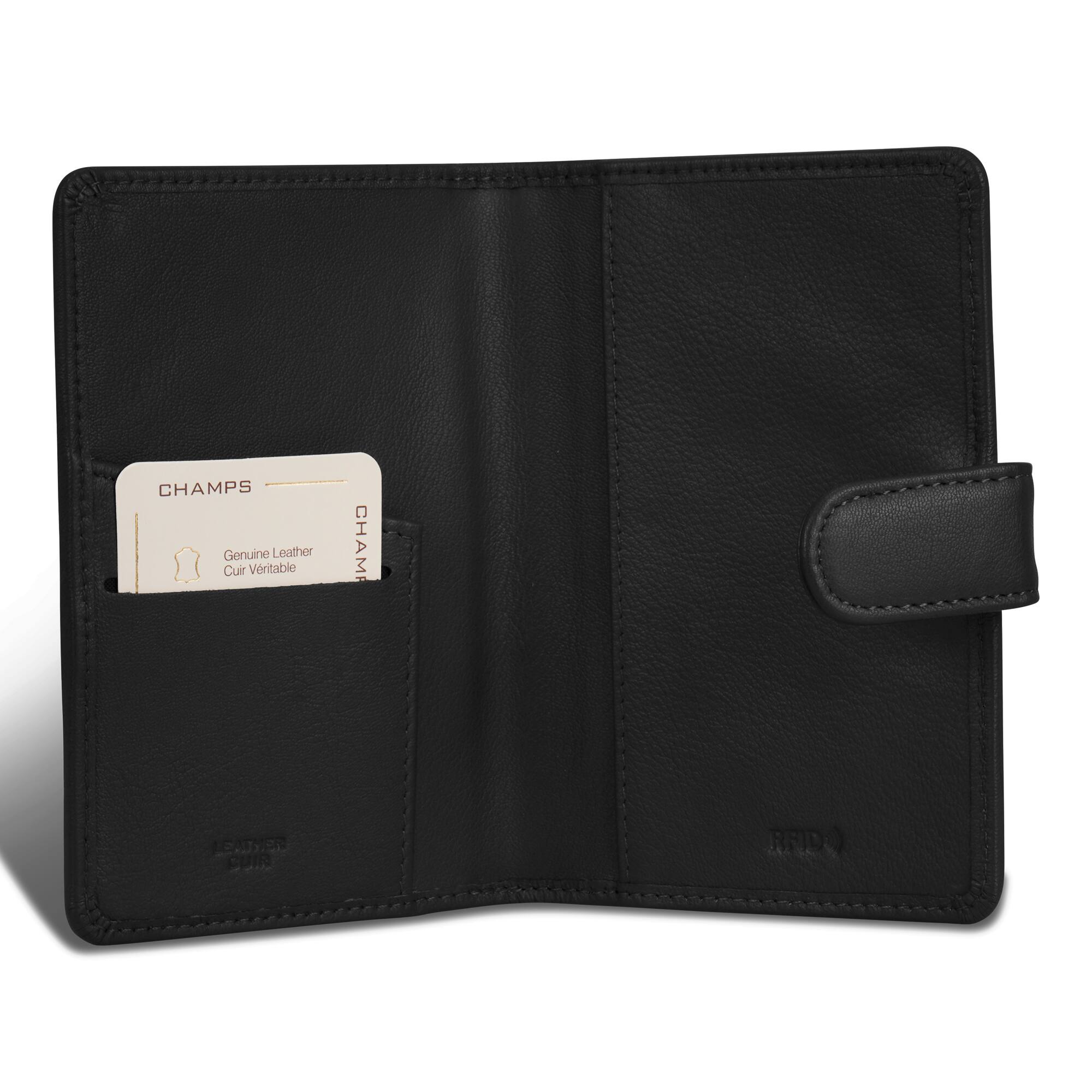 CHAMPS  
Genuine Leather  
Cuir Véritables  

LEATHER  
CUIR  

RFID