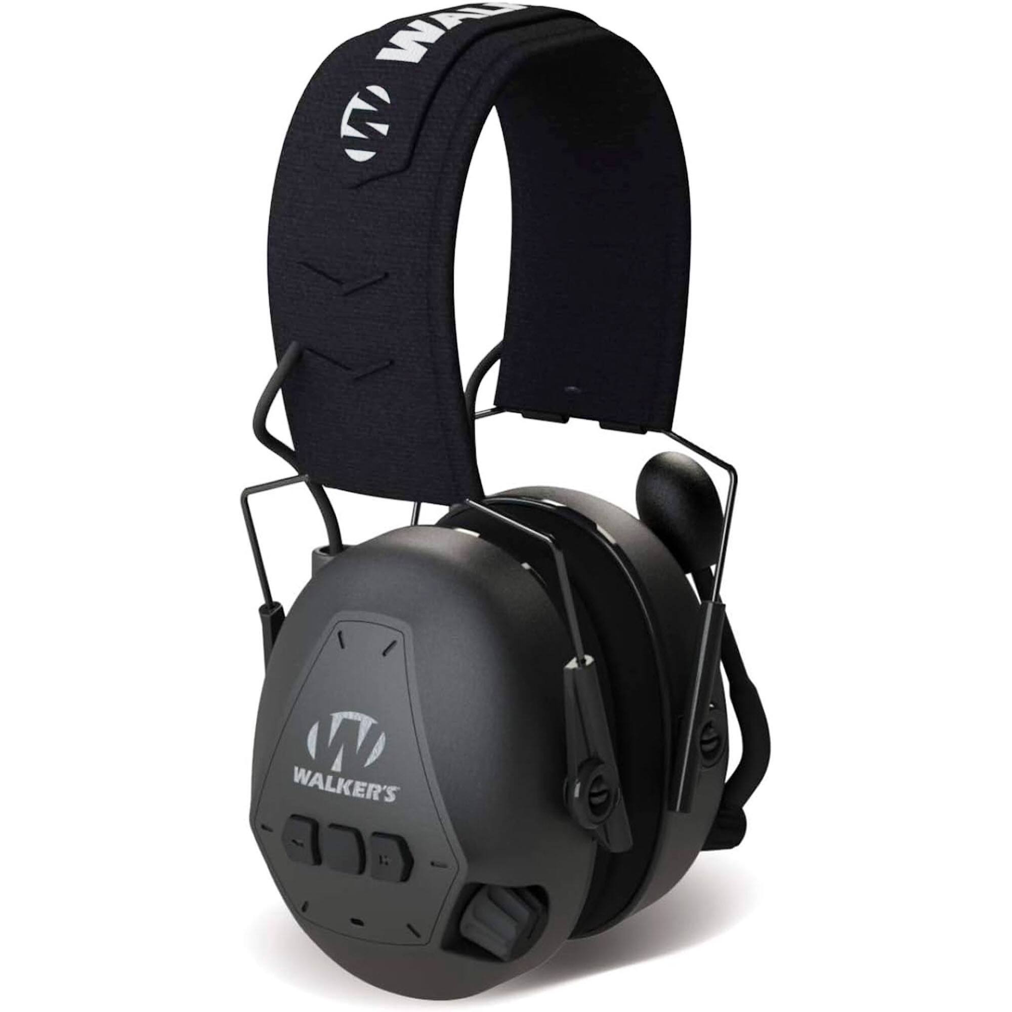 Alt View 1. Walker’s - Walker's Bluetooth Passive Ear Muffs - Black - Black.