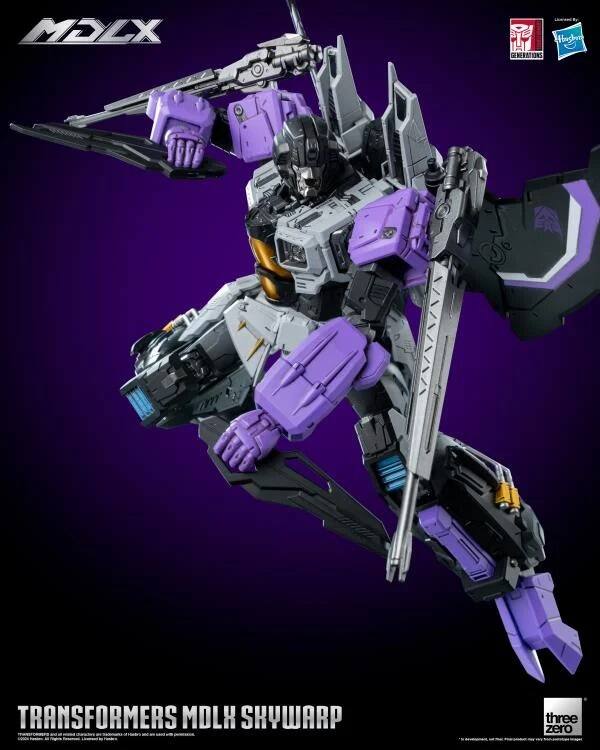 MDLX  
TRANSFORMERS MDLX SKYWARP  
three zero