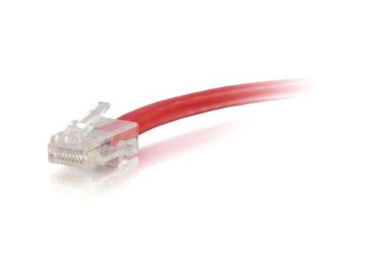 Alt View 6. Cables to Go - C2G 04152 Cat6 Cable - Non-Booted Unshielded Ethernet Network Patch Cable, Red (5 Feet, 1.52 Meters).