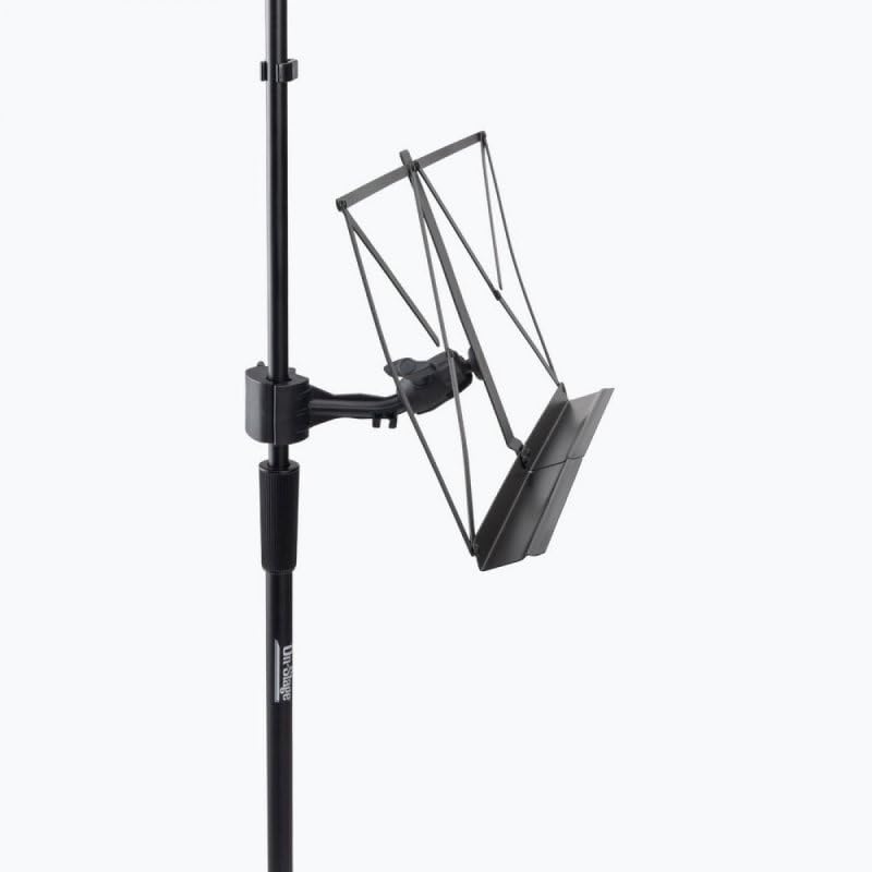 Alt View 8. On Stage Stands - On-Stage SMC1500 Clamp-On Sheet Music Bookplate for Mic Stands - Black.