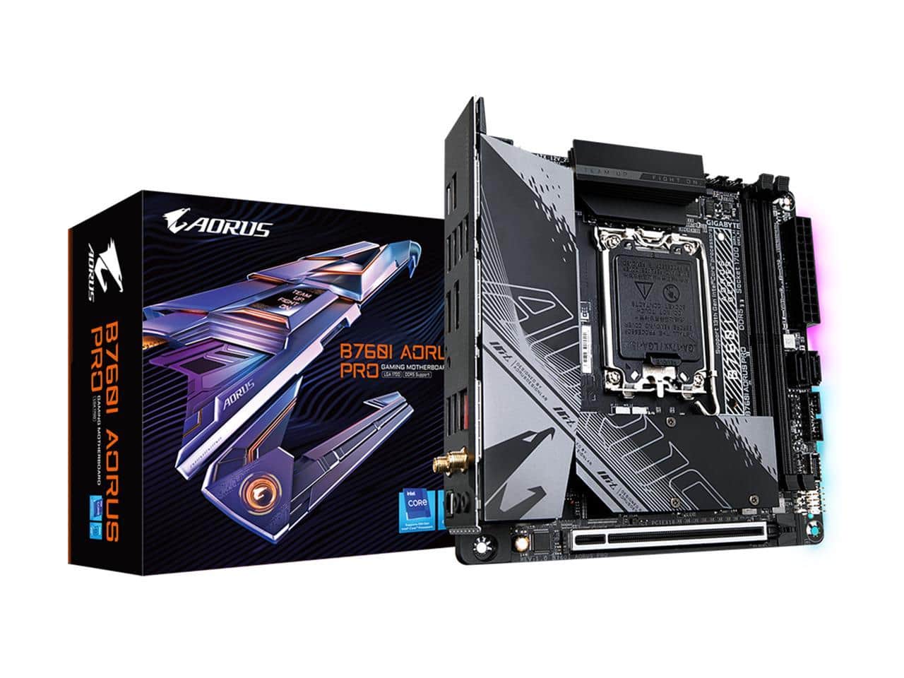 GIGABYTE - B760I AORUS PRO Gaming Desktop Motherboard