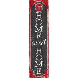 Fan Creations - NC State Wolfpack 24" Home Sweet Home Leaner Sign - Multicolor