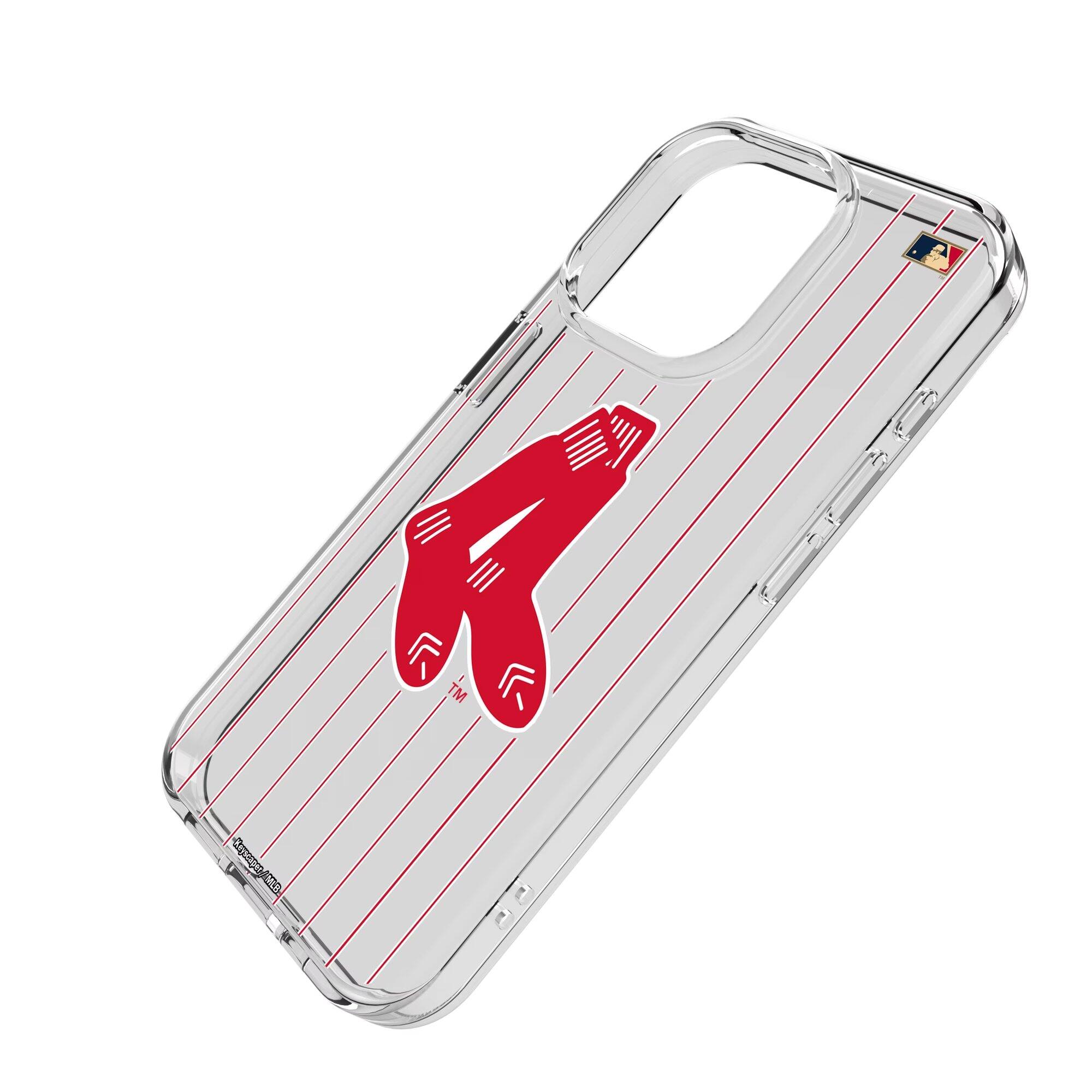 Alt View 1. Keyscaper - Cooperstown iPhone Clear Case - 15 Plus - Multicolor.