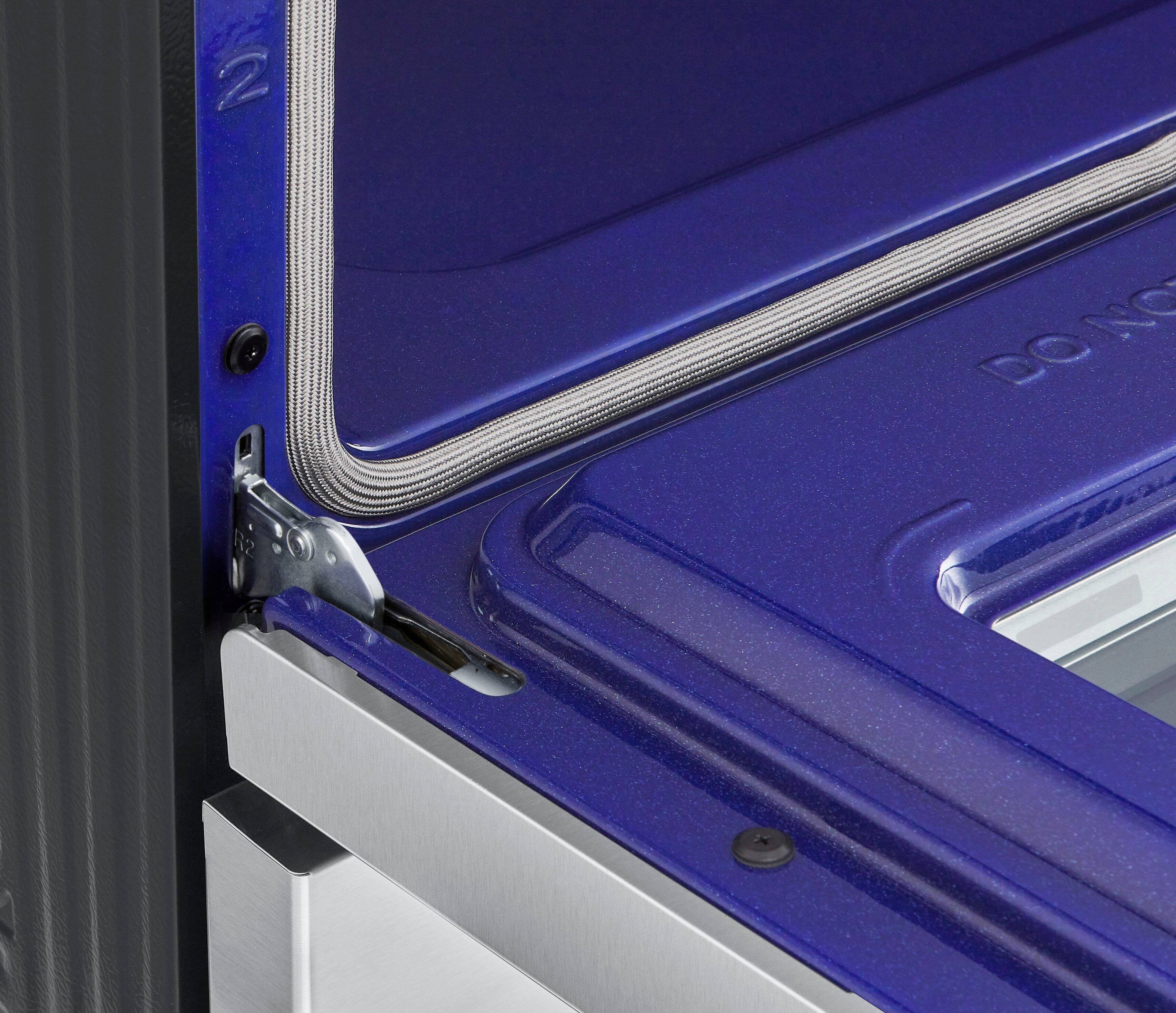 Alt View 25. LG - 6.3 Cu. Ft. Slide-In Gas True Convection Smart Range with EasyClean, Air Fry, and Flex Control Knobs - Printproof Stainless Steel.