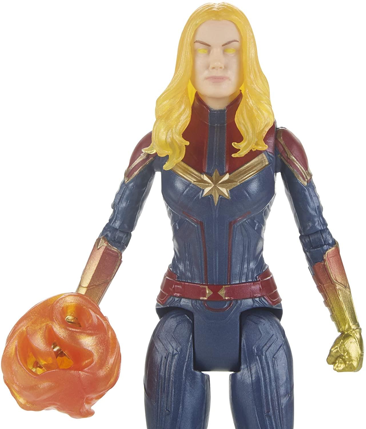 Alt View 2. Hasbro - Marvel Avengers 6 Inch Action Figure Team Pack | Captain America & Captain Marvel - Blue.
