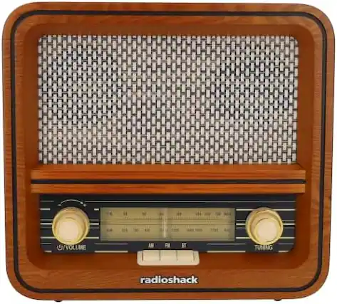 VOLUME AM FM BT TUNING
radioshack