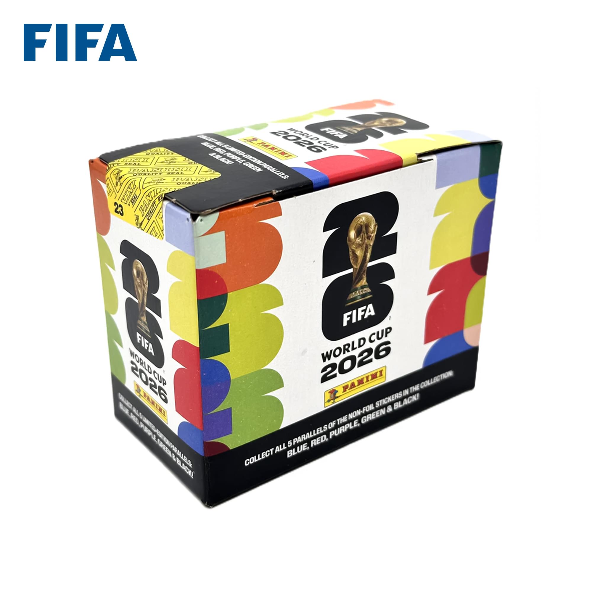 Panini 2026 FIFA World Cup Sticker Collection Box of 25 Packs
