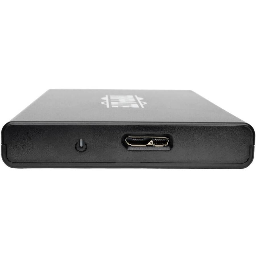 Alt View 5. Tripp Lite - Eaton Tripp Lite Series USB 3.0 SuperSpeed External 2.5 in. SATA Hard Drive Enclosure with Built-In Cable and UASP.