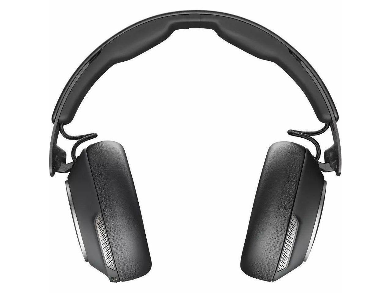 Alt View 1. HP - Poly Voyager Surround 80 UC USB-C Headset +USB-C/A Adapter (8G7T9AA) - Black - Black.