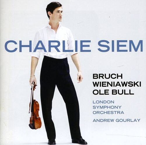 CHARLIE SIEM

BRUCH  
WIENIAWSKI  
OLE BULL

LONDON SYMPHONY ORCHESTRA  
ANDREW GOURLAY
