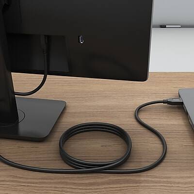 Alt View 7. Staples TECH - 6 ft. USB-A to Micro USB Type B Cable, Male to Male - Black.