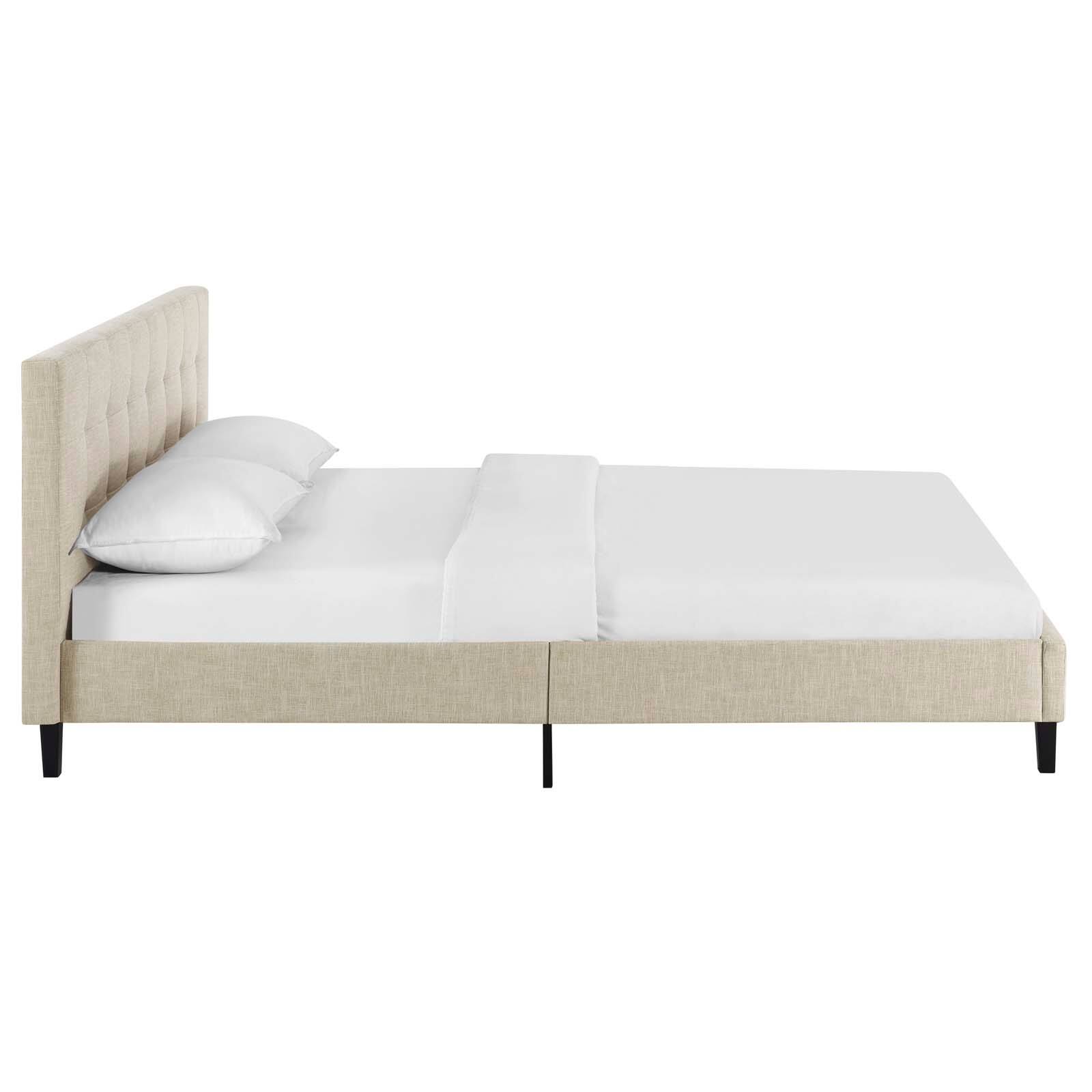 Back. Modway - Corinne Twin Bed Frame - White.