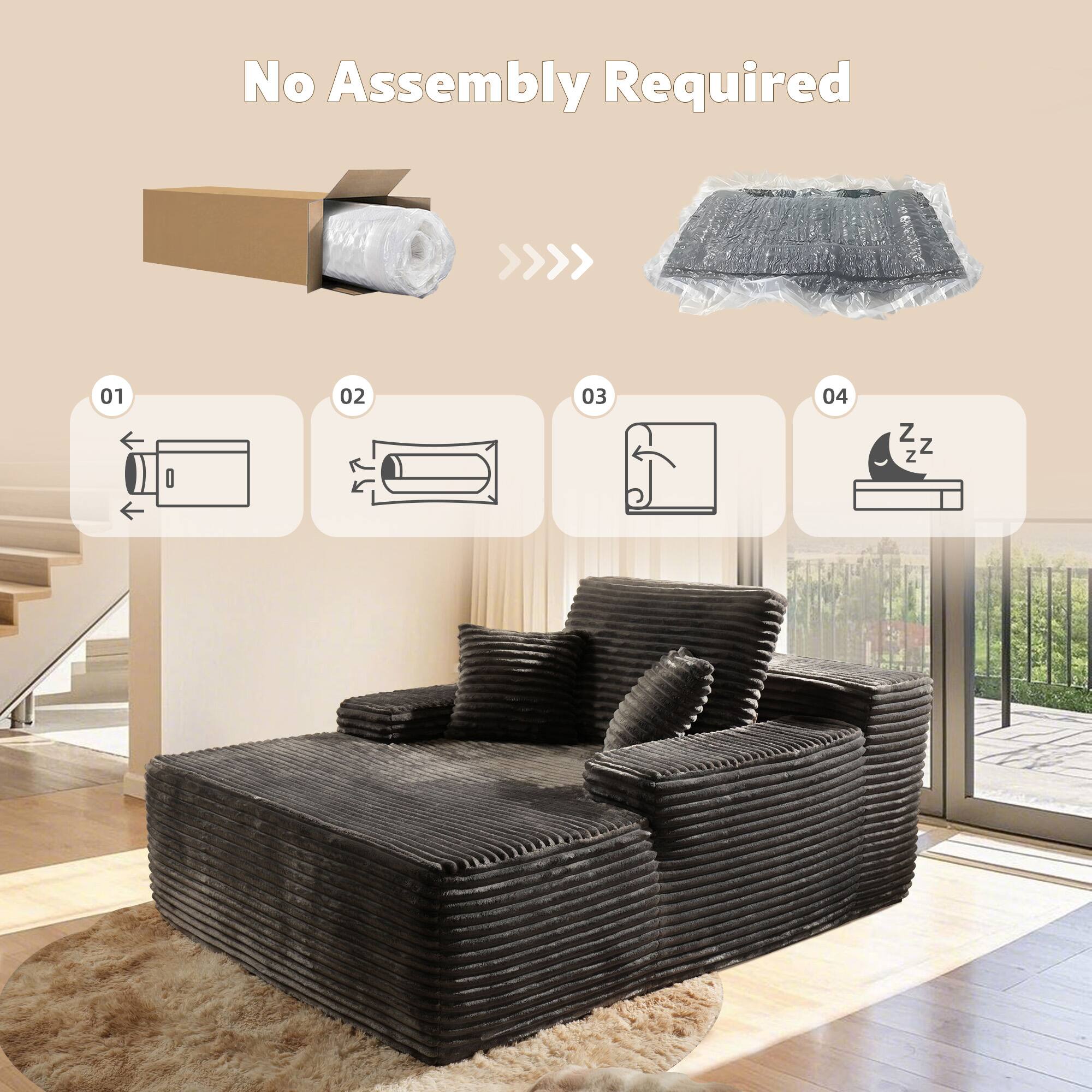 No Assembly Required

01  
02  
03  
04  

Z Zz Z Z