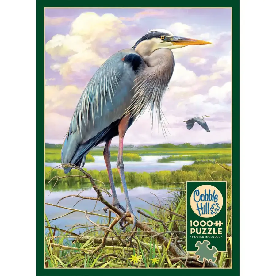 Outset Media Outset Media: Cobble Hill 1000 Piece Puzzle: Heron Outset Media Outset Media: Cobble Hill 1000 Piece Puzzle: Heron