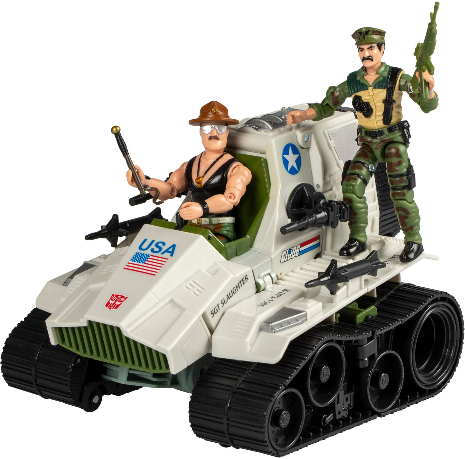 The text on the image reads "USA GI Joe Slaughter KOP3-1586 SGT. PRD."