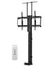VEVOR - Motorized TV Lift Stand,120 lbs max Load Adjustable TV Lift Stand Mount Bracket,with Max VESA 24 x 16 in,for 32-70in TVs - Black