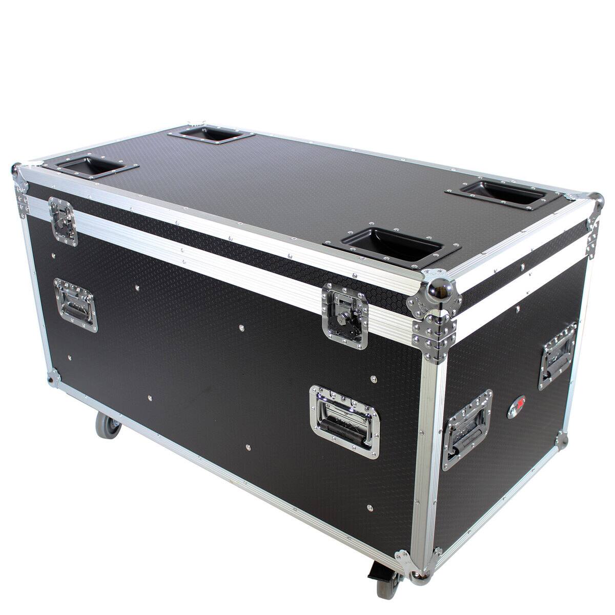 Alt View 4. ProX - ProX XS-UTLD1 Large Utility Case with Divider and 4" Caster Wheels.