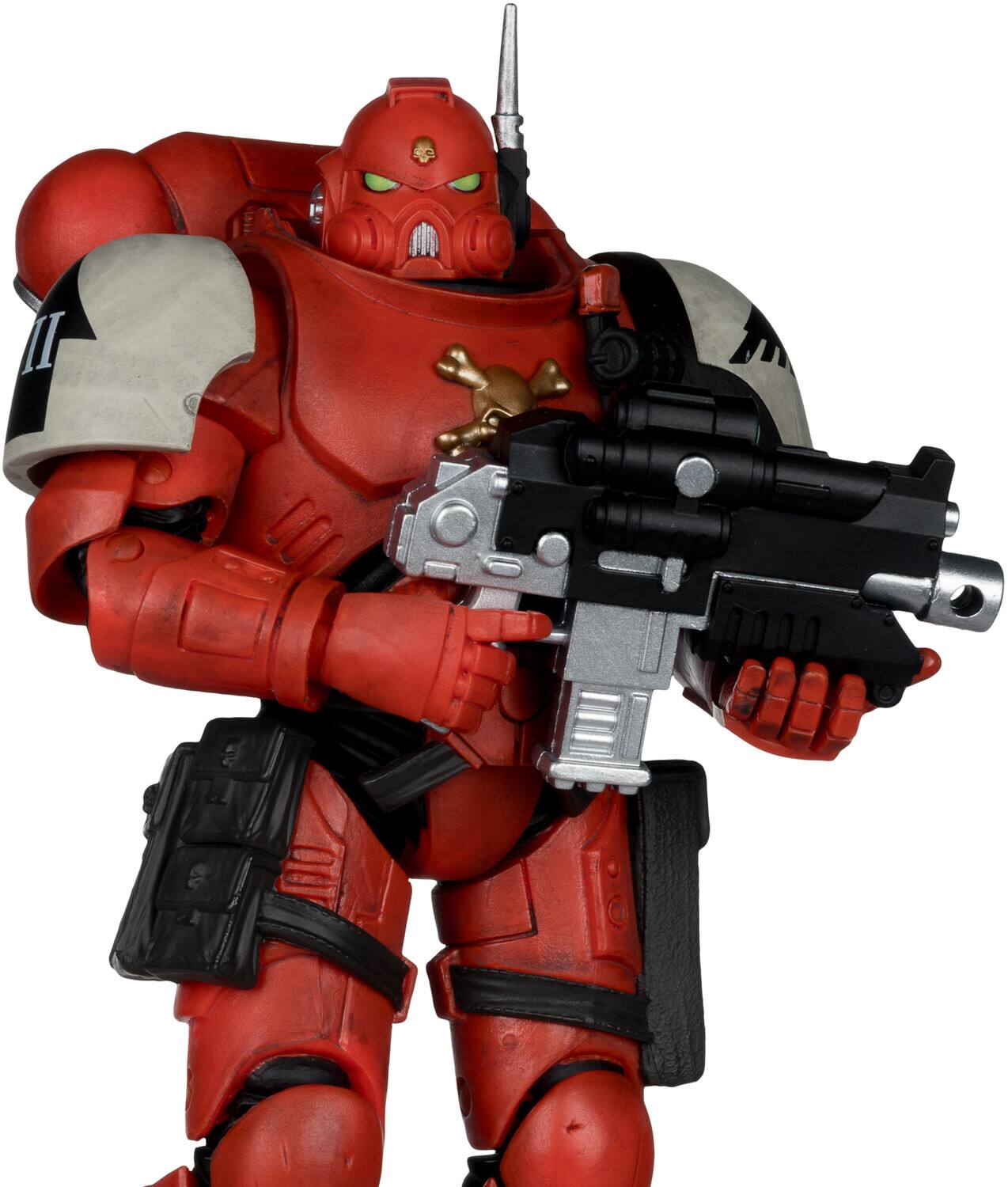 Alt View 2. McFarlane Toys - McFarlane - Warhammer 40K: Dawn of War 4 - Blood Ravens - 7" Sergeant Infiltrator (Dawn of War 4) - COLLECTIBLES - Multicolor.