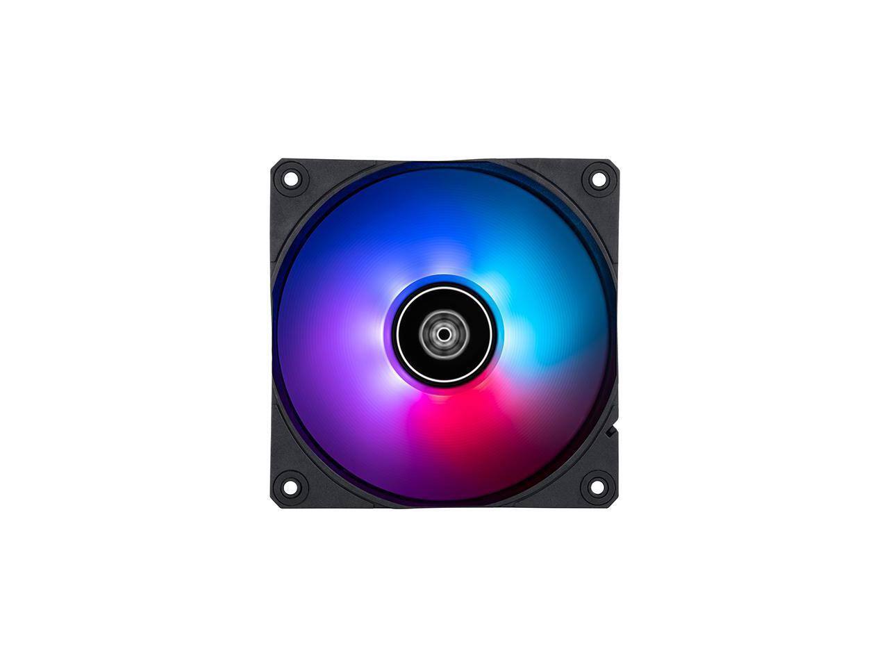 Alt View 1. SilverStone - Performance enhanced 120mm PWM ARGB fan - RGB.