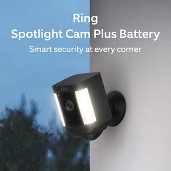 Ring Spotlight Cam Plus 2 pack Camera Indoor/Outdoor Wireless Ring Spotlight Cam Plus 2 pack Camera Indoor/Outdoor Wireless
