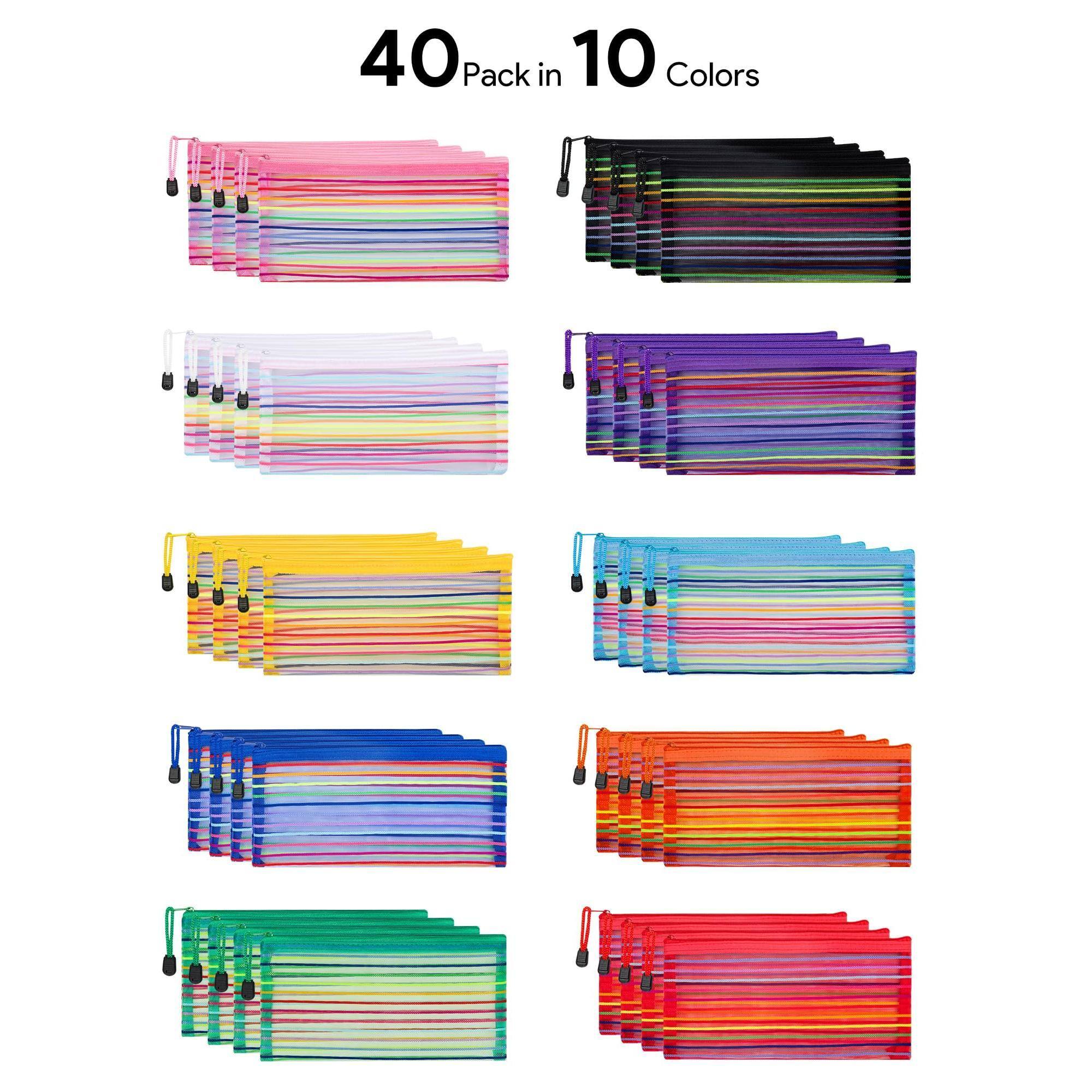 40 Pack in 10 Colors
