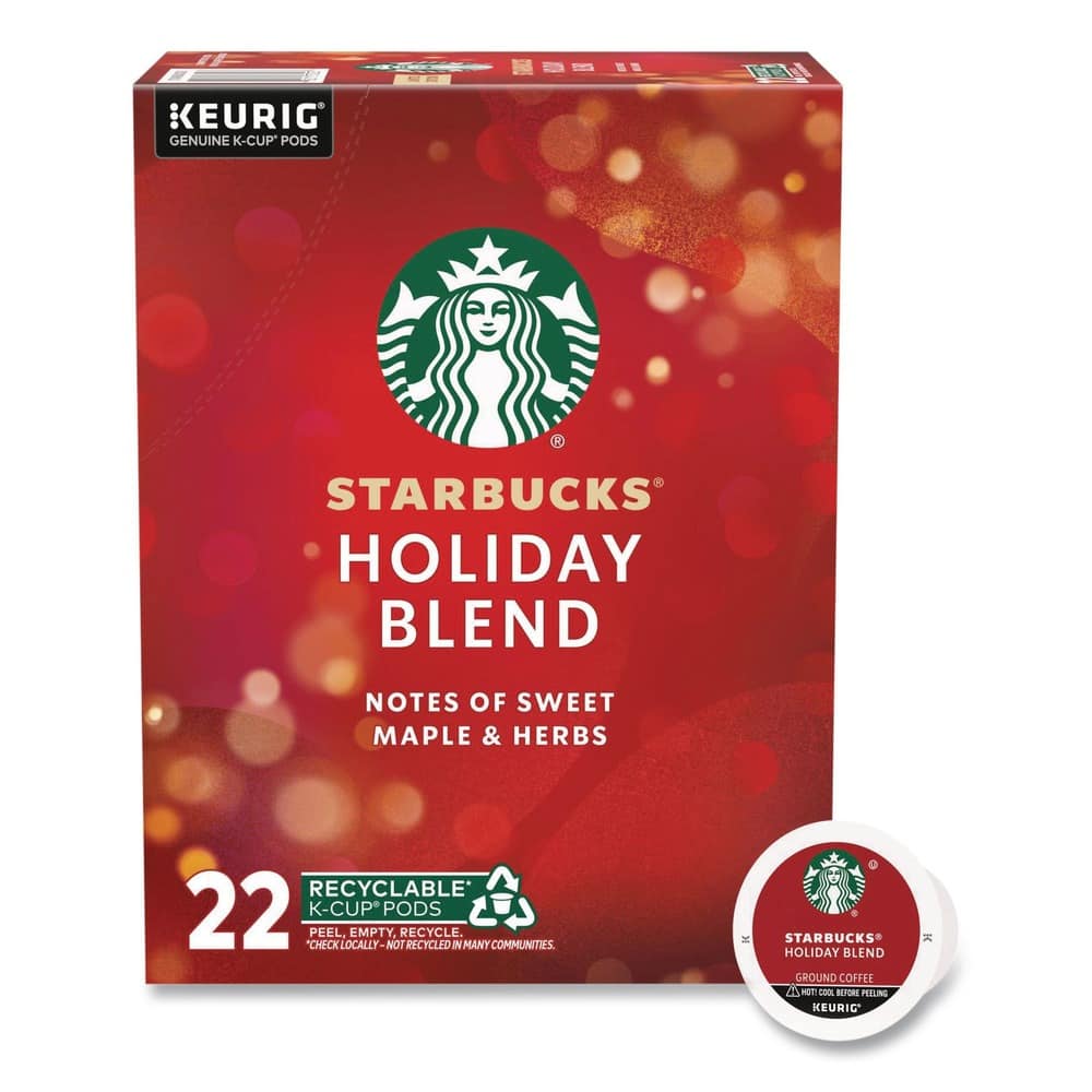 Starbucks - Coffee K-Cups - Holiday Blend (22/Box)