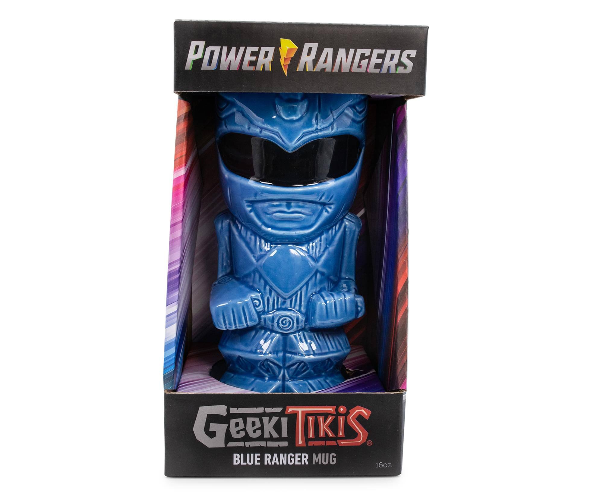 POWER RANGERS Geek TIKIS BLUE RANGER MUG 16oz
