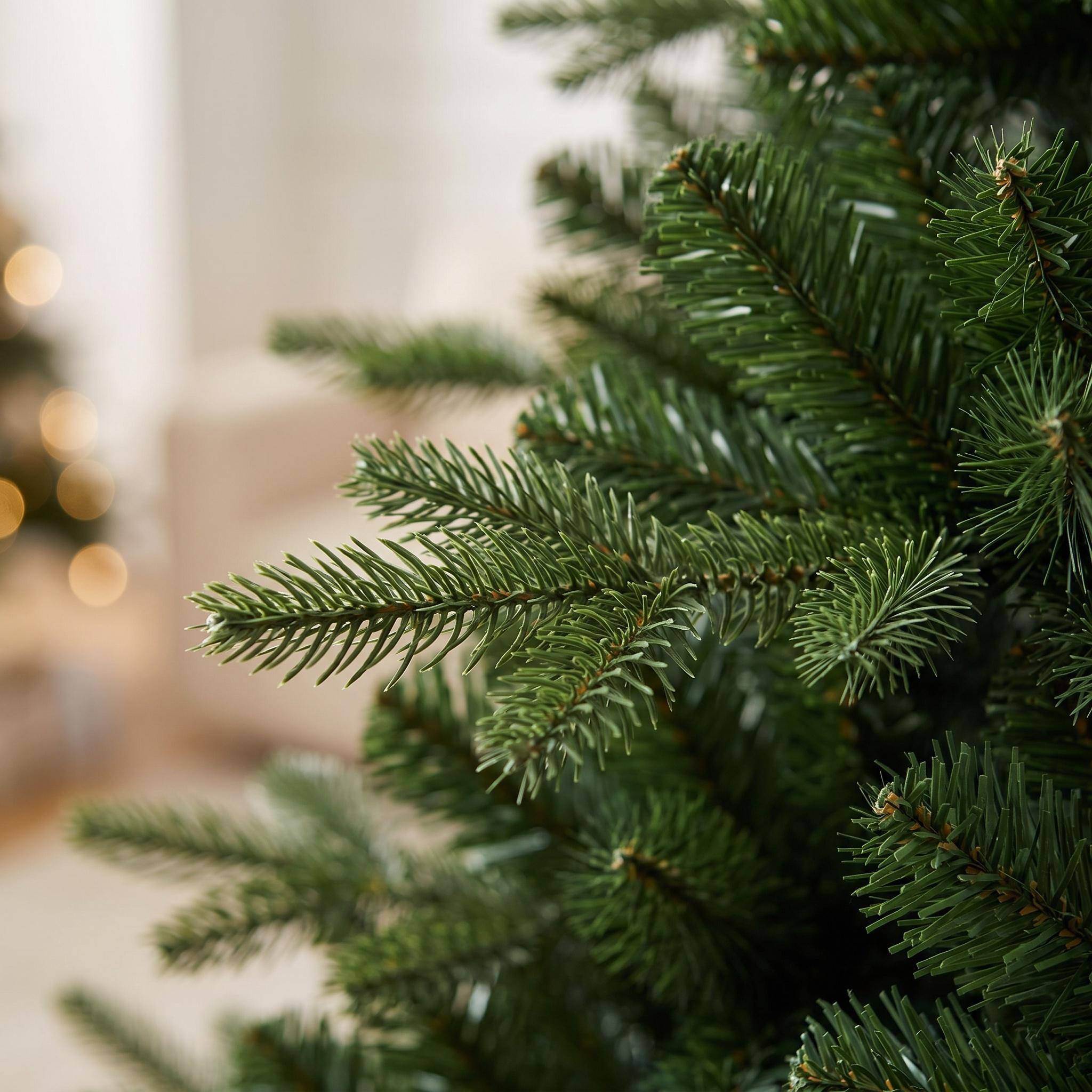 Alt View 6. Forest'nSky - 4 ft. Full-Shaped Artificial Christmas Tree with 714 PE/PVC Tips and Metal Stand - Green.