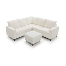 Glory Furniture - Houston Sectional - White
