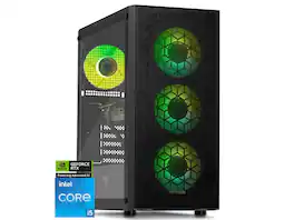 YEYIAN - Gaming Desktop PC YUMI INTEL Core i5-14400F GeForce RTX5060 8GB 16GB DDR5 1TB SSD 650W Gold PSU Windows 11 Home