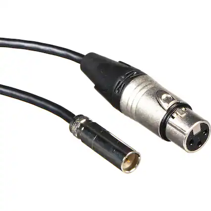 Front. Blackmagic Design - Blackmagic Design 19.5" Mini XLR Cable for Video Assist 4K Camera Monitor, Set of 2.