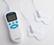 Front. NuvoMed - Electronic Therapy TENS Machine - White.