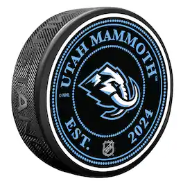 Mustang Drinkware - Utah Mammoth Stud Design Hockey Puck - Multicolor
