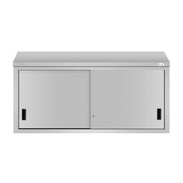 Koolmore - 60 Inch Commercial Wall Cabinet With Sliding Doors 15x60 NSF - Stainless Steel
