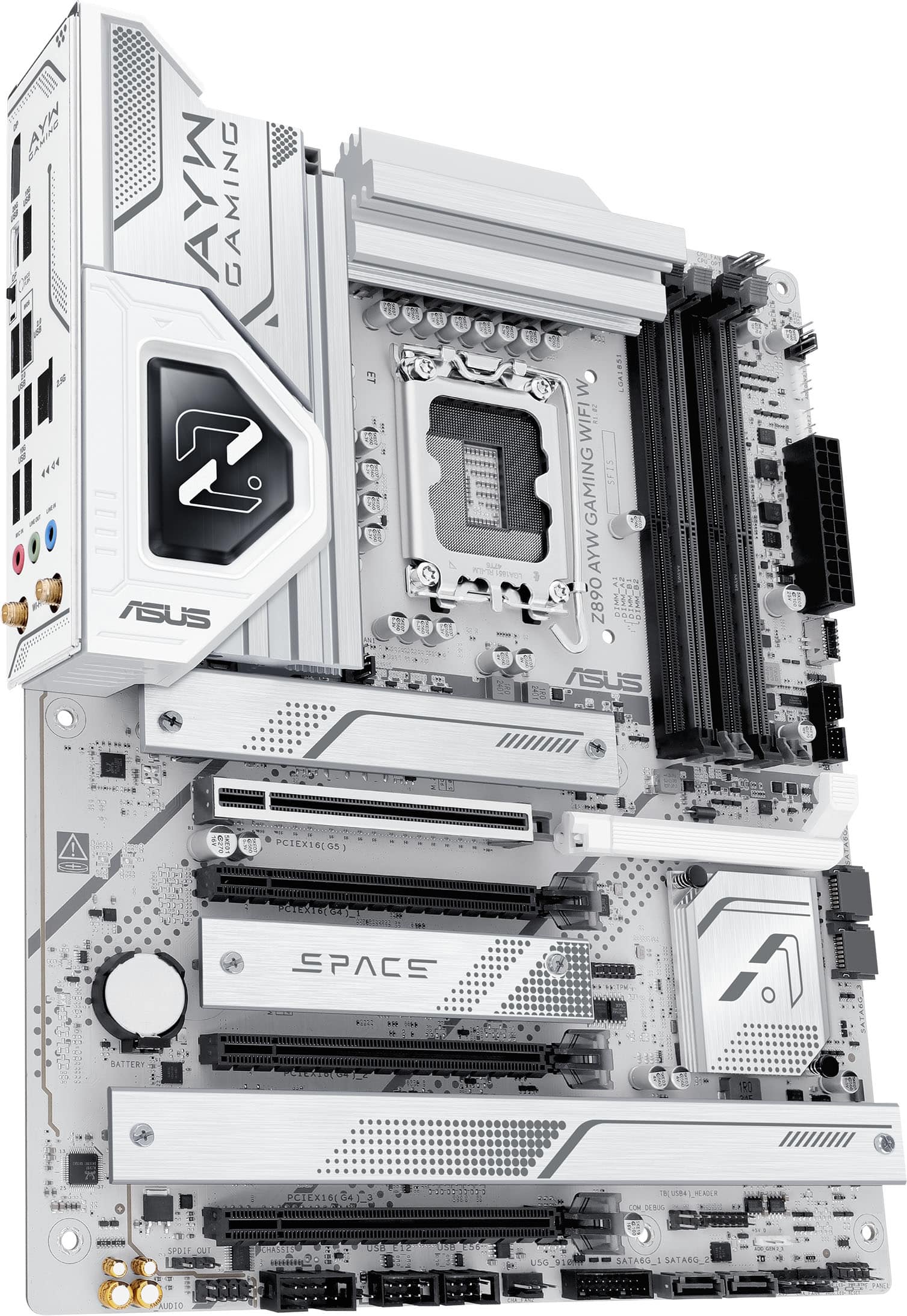 AXN AYW GAMING Z ASUS no even - LOA151 WIFI 2T SFIS GAMING AYW Z890 DIMIAI ASUS mB S2 5 DCTEX16(G5) : BATTERY SPACES ... i PCIEX161 B4 CTM 2B0G SPDIE_CUI ous RAS 3 .****** uss8 L12 Us 3 U50_918 SATAGO 1 SATAGO AUDIO