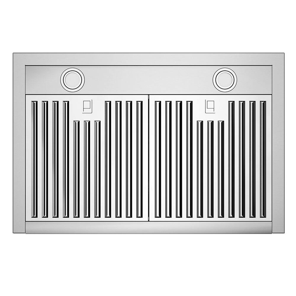 Alt View 5. ZJKLA - ZJKLA - 30 inches - Externally Vented - Wall Mount Range Hood - Stainless Steel - Stainless steel.